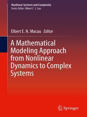 cover image of A Mathematical Modeling Approach from Nonlinear Dynamics to Complex Systems